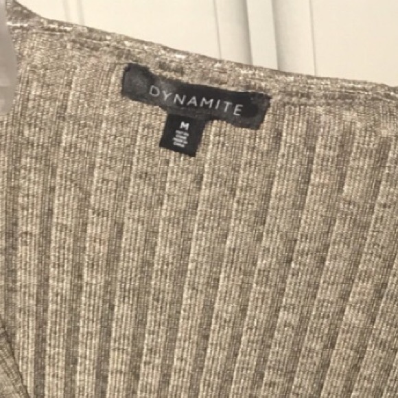 BRONZY METALLIC DYNAMITE TOP - Picture 8 of 8